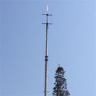 Polygonal πύργος κινητής επικοινωνίας σύνδεσης φλαντζών 30m με Q235/Q345 χάλυβας